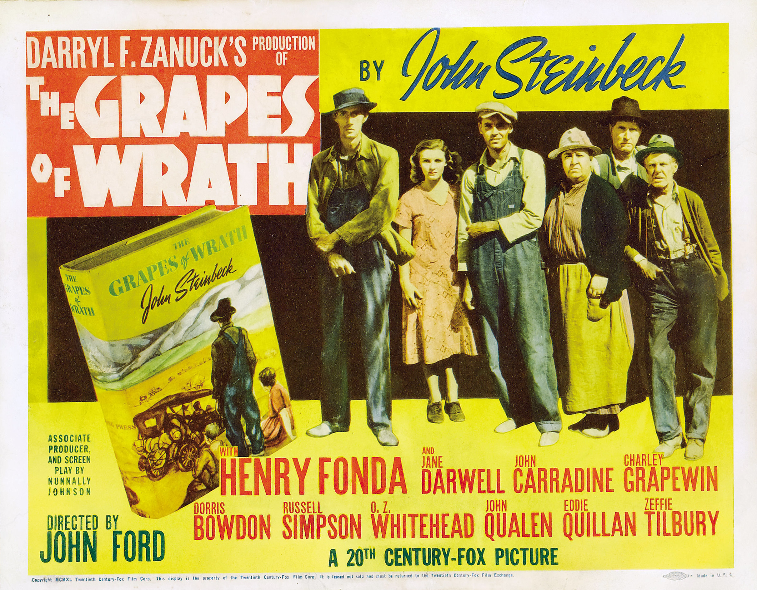 The undaunted journey in the story of grapes of wrath